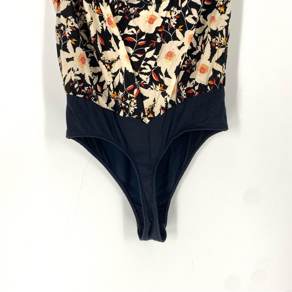Free People Womens Liza Floral Print Halter Neck Bodysuit - Picture 12 of 14